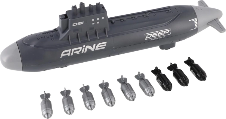 Streljanje torpedov za napeto igro