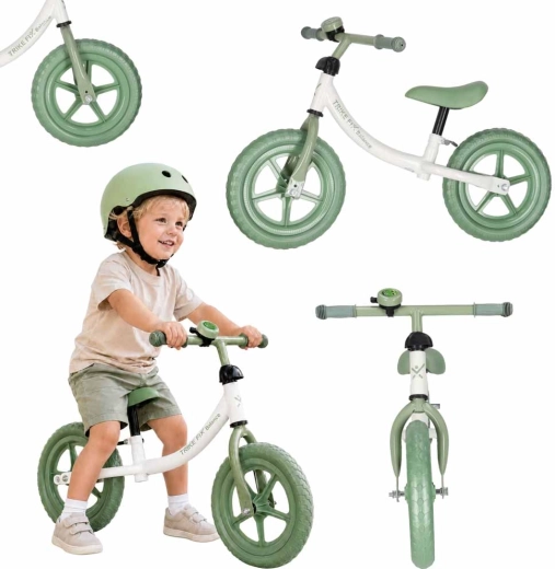 Otroško poganjalno kolo Trike Fix Balance z zvoncem, zeleno