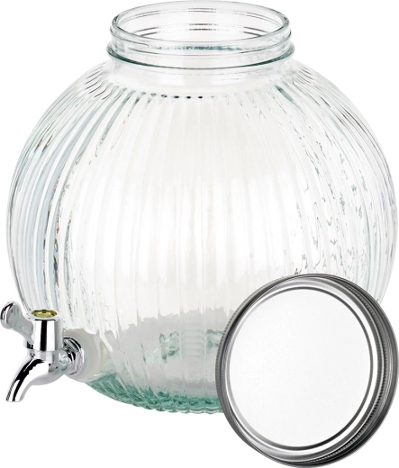 Širok vrat in navojni pokrov