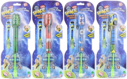 Izstrelitvena raketa 25 cm za otroke