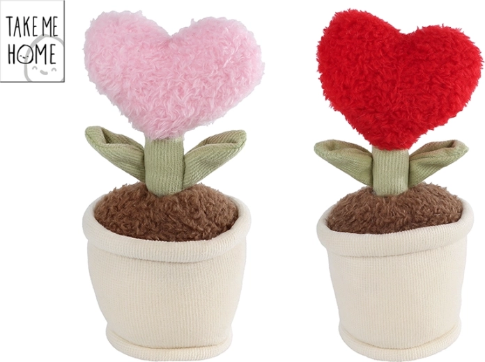 Plišasto srček Take Me Home 16,5 cm