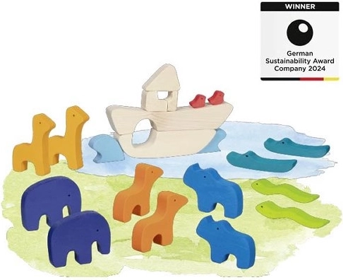Noah’s Ark – wooden figurine set