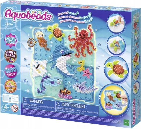 Aquabeads oceanarij – ustvarjalni set kroglic za podvodne prizore