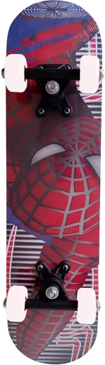 Children's skateboard KUBIsport Spider-Man 58 × 16 cm up to 30 kg