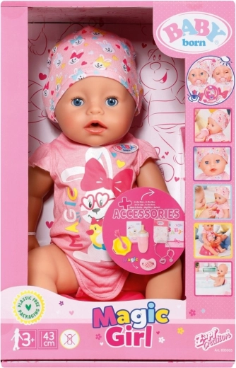 Punčka BABY born z magičnim dudkom, punčka 43 cm