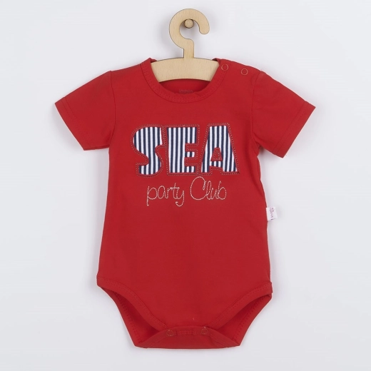 Poletno dojenčkovo bodi Koala Sea Party rdeče