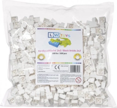 Gradbeni set Osnovne Kocke 2x2 500 kosov