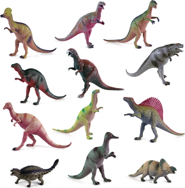 Plastični dinozaver 25–33 cm – izbira iz 12 vrst