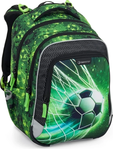 Bagmaster Lumi school backpack – football