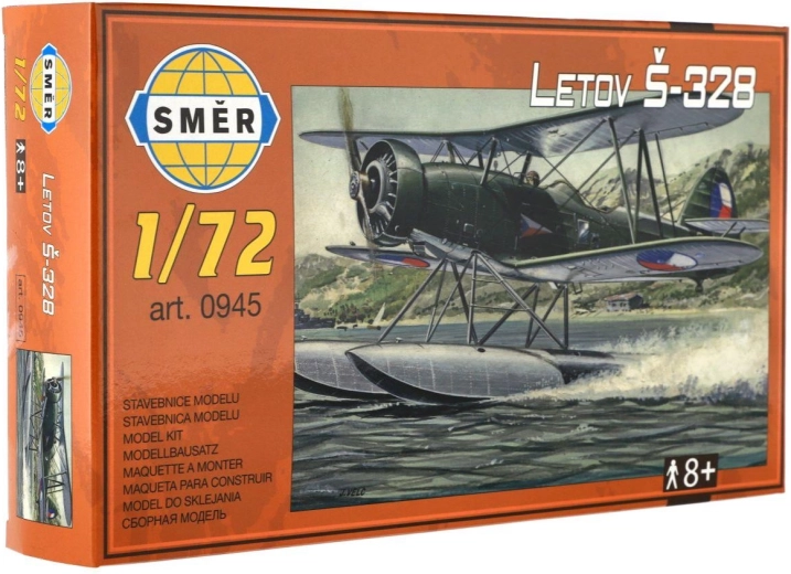 Plastični model letala Letov Š-328 v merilu 1:72