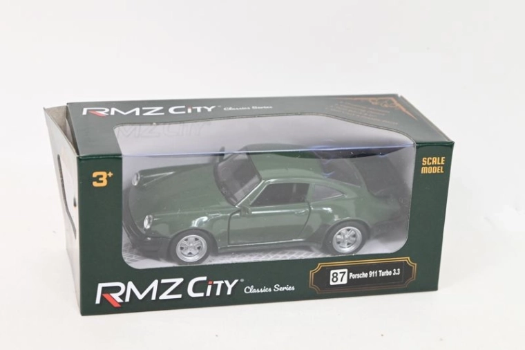 RMZ model Porsche 911 Turbo 3.3 1:32 temno zelena