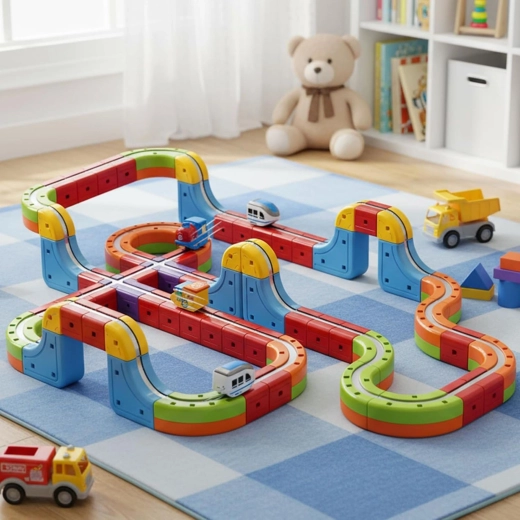 Modularni barviti gradbeni set