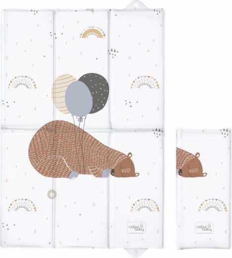 Ceba Baby potovalna previjalna podloga Big Bear 40 × 60 cm