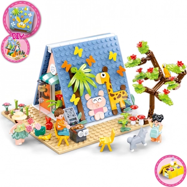 Sluban Girls Dream Kampiranje Gradbeni Set