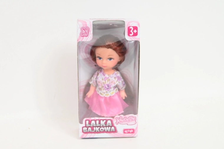 Mini punčka Natalia 8 cm - 1 kos