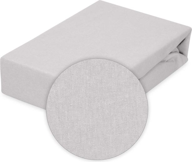 Natural cotton jersey for gentle contact with skin