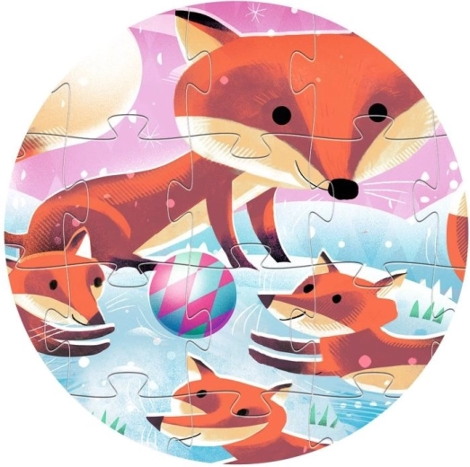 Čarobna zimska ilustracija