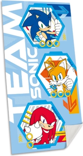 Plažni brisača SONIC 70 × 140 cm, 100% bombaž