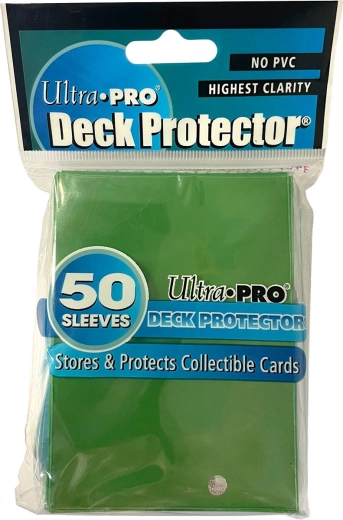 Ultra Pro Deck Protector Matrix green – card sleeves 50 pcs