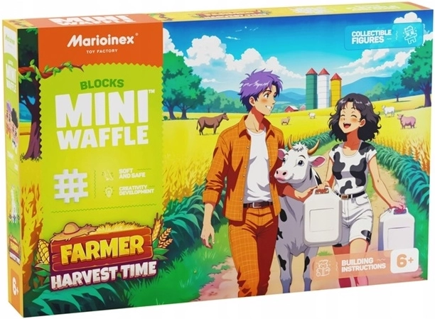 Marioinex Mini waffle kmetija: čas žetve, 100 kosov