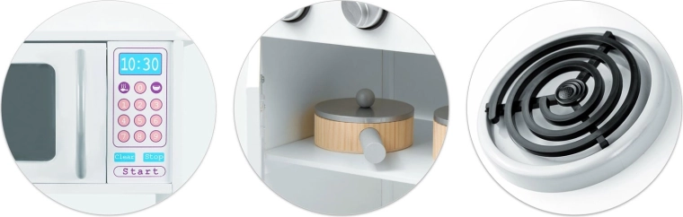 Mikrovalovna pečica z barvnim panelom