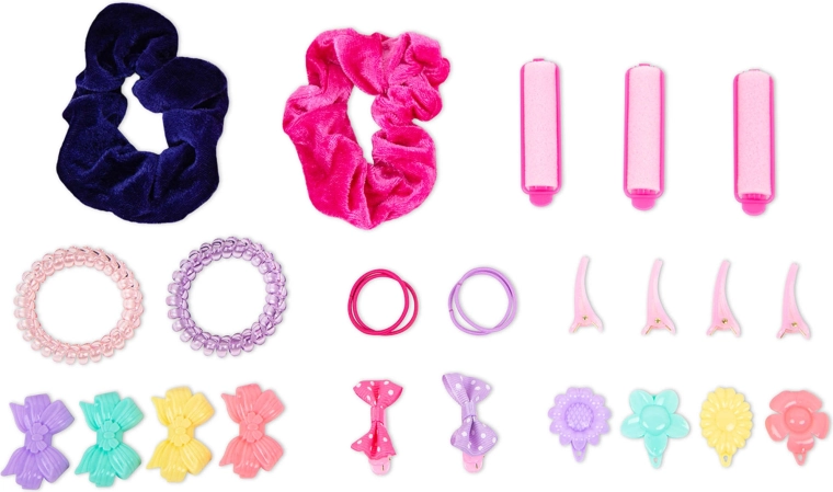 Bogat komplet dodatkov za neskončne pričeske