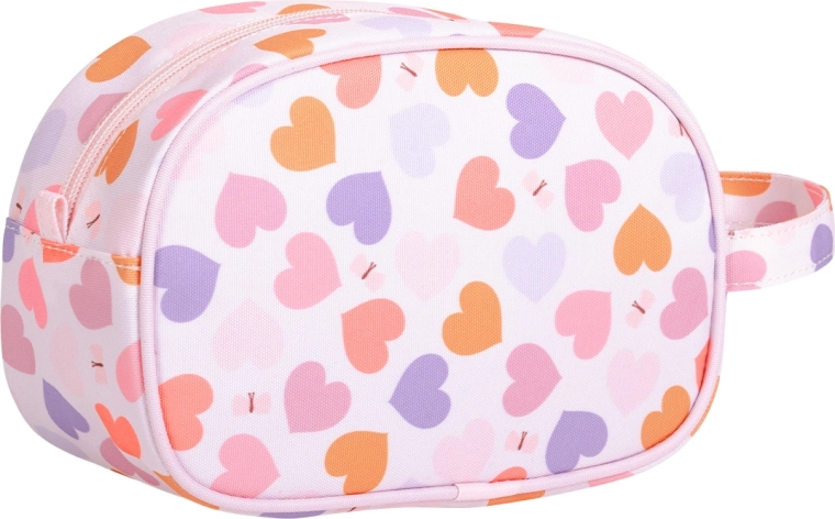 A Little Lovely Company hearts toiletry bag