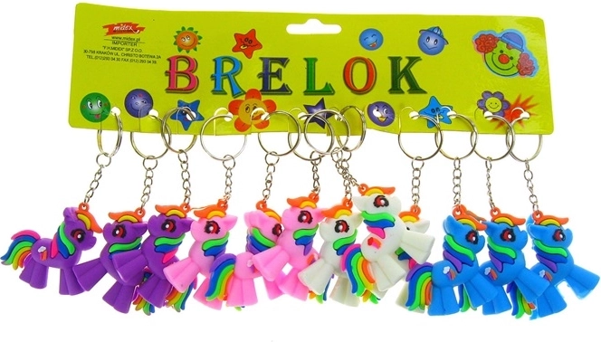 Obesek za ključe Konjiček (12 kosov)