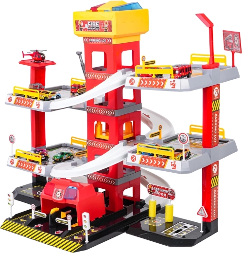 Trinivojsko parkirišče z dvigalom