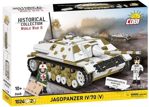 COBI historical collection WWII jagdpanzer IV/70 (V) (Sd.Kfz. 162/1) gradbeni komplet 1024 kosov
