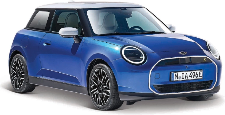 Maisto Special Edition model avtomobila Mini Cooper SE 1:24 moder