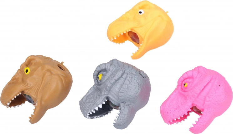 Stiskljiva dinosavrova glava 9 cm