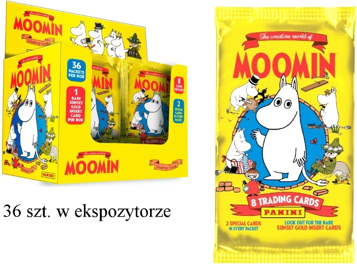 Panini Muminki vrečka s kartami - 1 kos