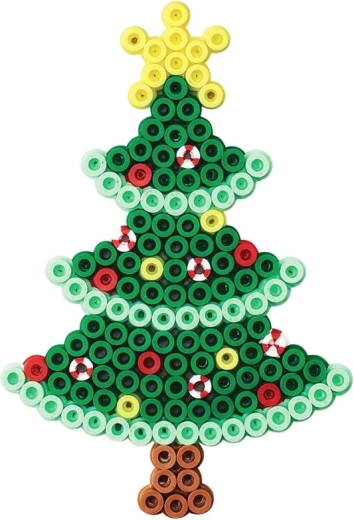 Podloga v obliki smrečice za likalne perle 5 mm