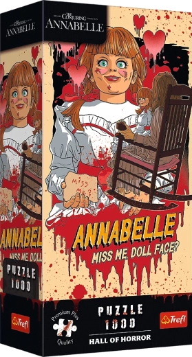 Trefl Premium Plus sestavljanka Hall of Horror: Annabelle 1000 kosov