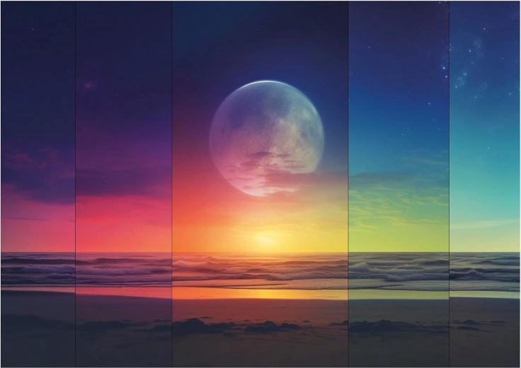 Educa puzzle Kozmične faze 1500 koščkov