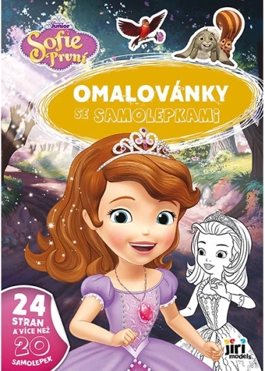 Pobarvanke A4 z nalepkami Sofija Prva