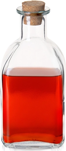 Steklena steklenica s plutovinastim zamaškom 270 ml