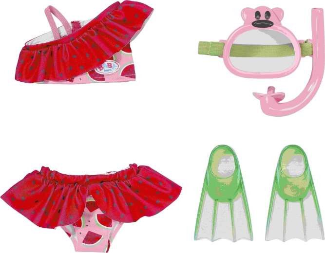 BABY born snorkeling set for 43 cm doll