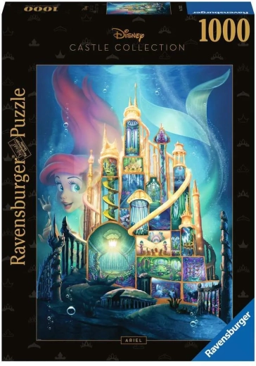 Ravensburger sestavljanka Disney Castle Collection: Ariel 1000 koščkov