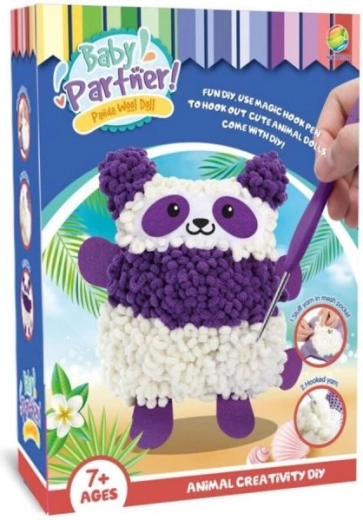 Končana panda kot na embalaži