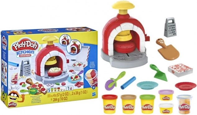 Komplet plastelina Play-Doh Pečica za pico