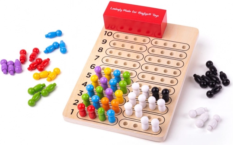 Lesena igra Logik od Bigjigs Toys