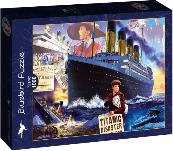 Bluebird sestavljanka Titanic 1000 kosov