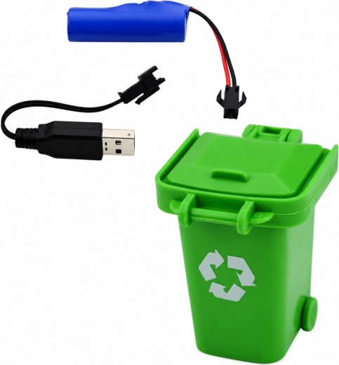 USB polnjenje in koš za odpadke v paketu