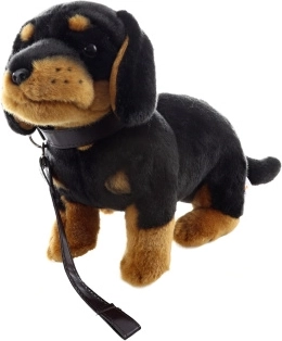 Plišasti jazbečar z vrvico 27 cm, okolju prijazen