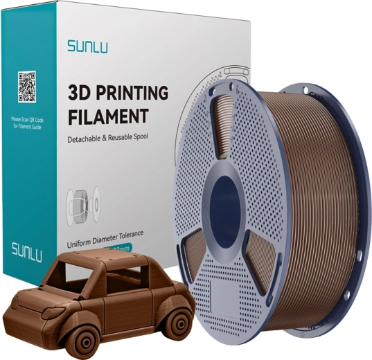 Sunlu PETG filament kavna rjava