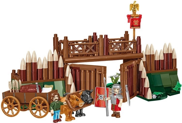 Avtentična vrata rimskega tabora z odpiranjem