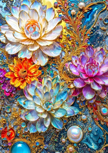 Sestavljanka Biserne Lokvanje 1000 Kosov