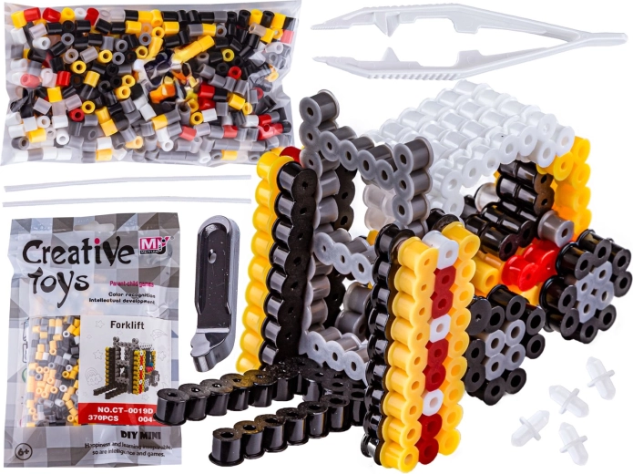 Iron-on beads 3D – Forklift truck (bag)